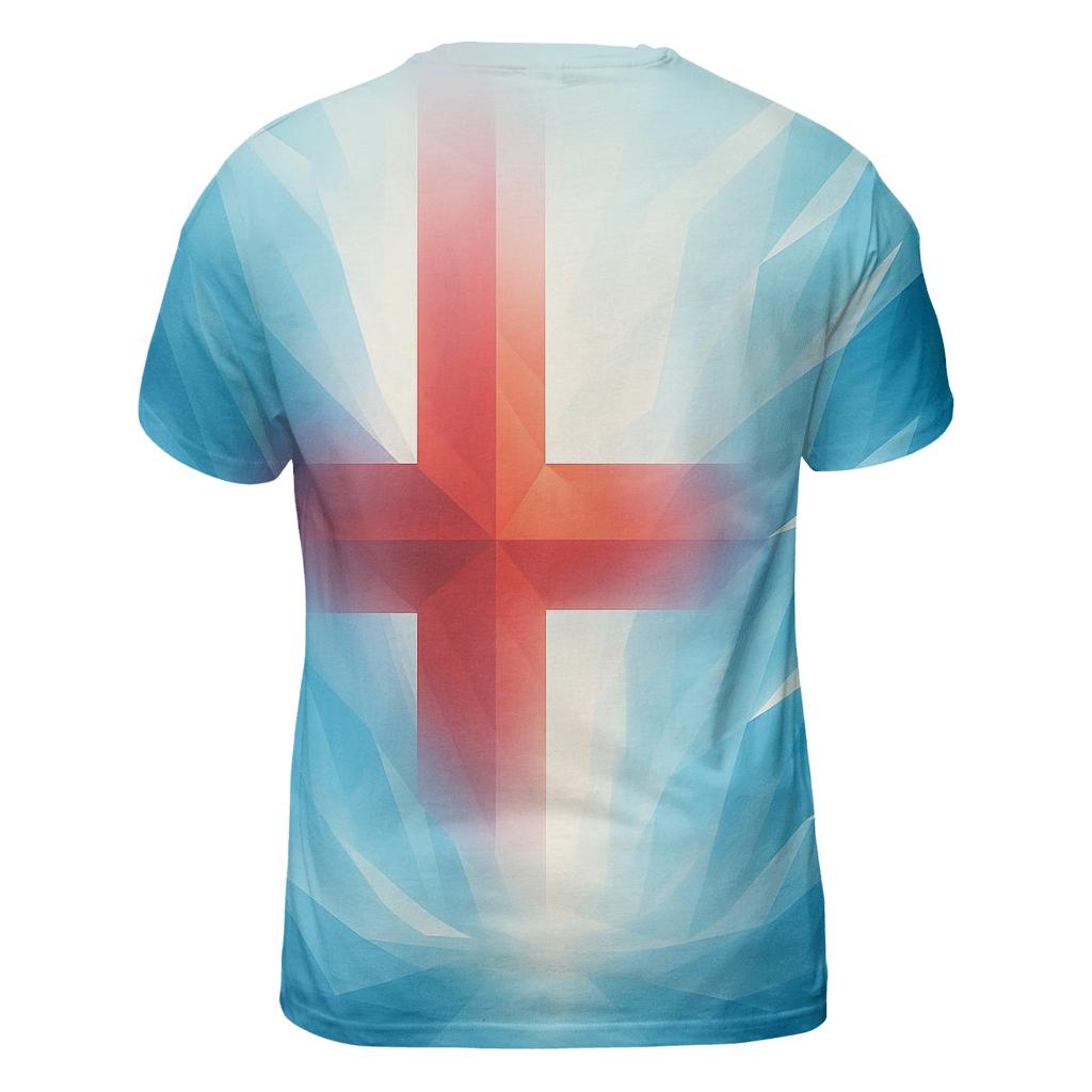 Iceland Glacier Prism Flag custom all-over print shirts