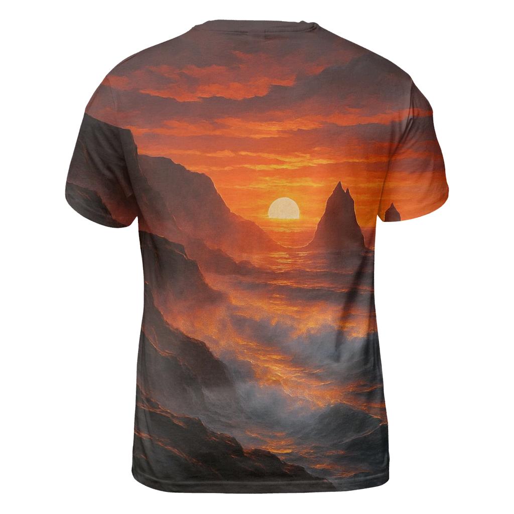 Volcanic Coast Emberfall custom all-over print shirts