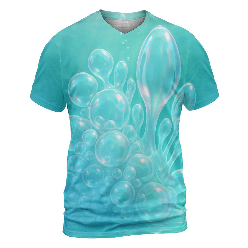 Glacier Bloom Bubble Reef custom all-over print shirts