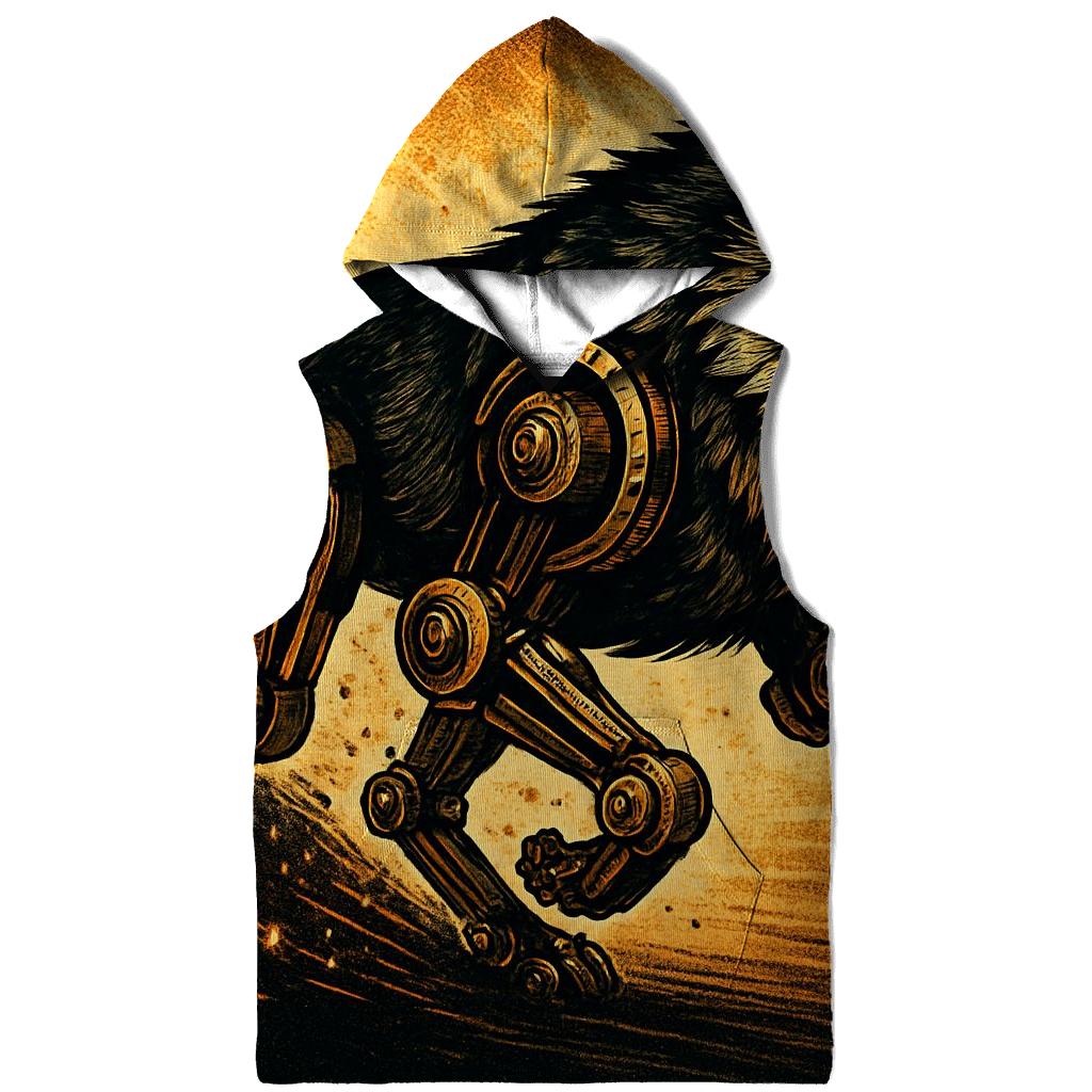 Clockwork Northern Wolf Rider zip-up hoodies