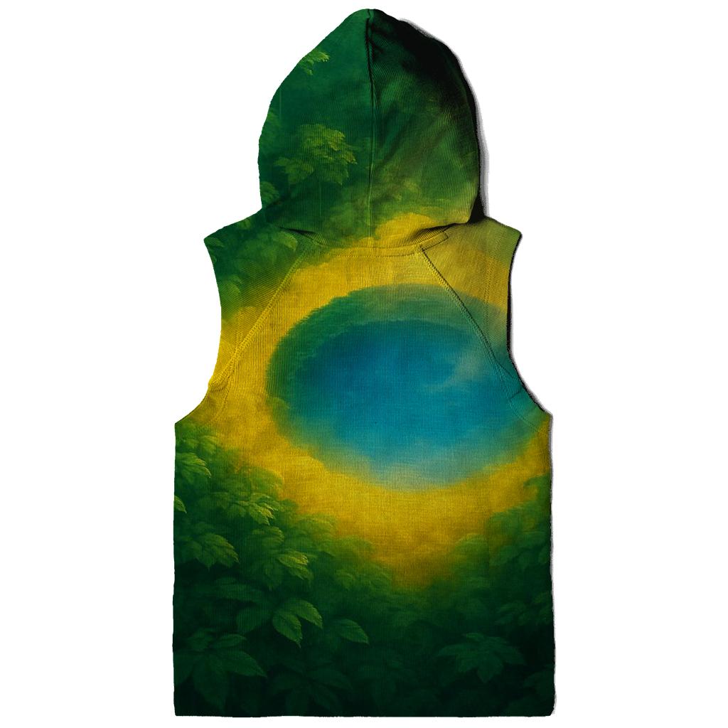 Brazil Neon Rainforest Pulse hoodies fashion