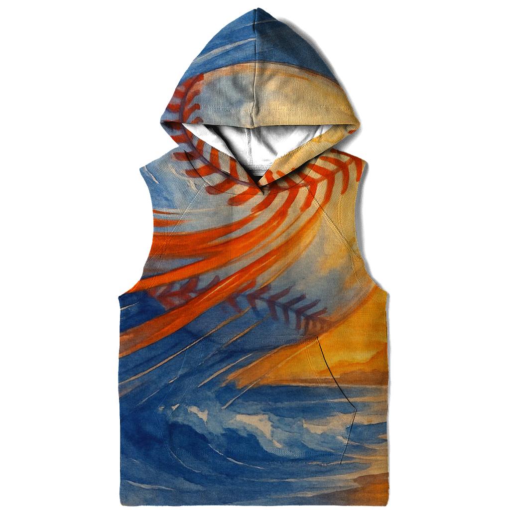 Sunset Seamstorm Over The Coastline hoodies fashion