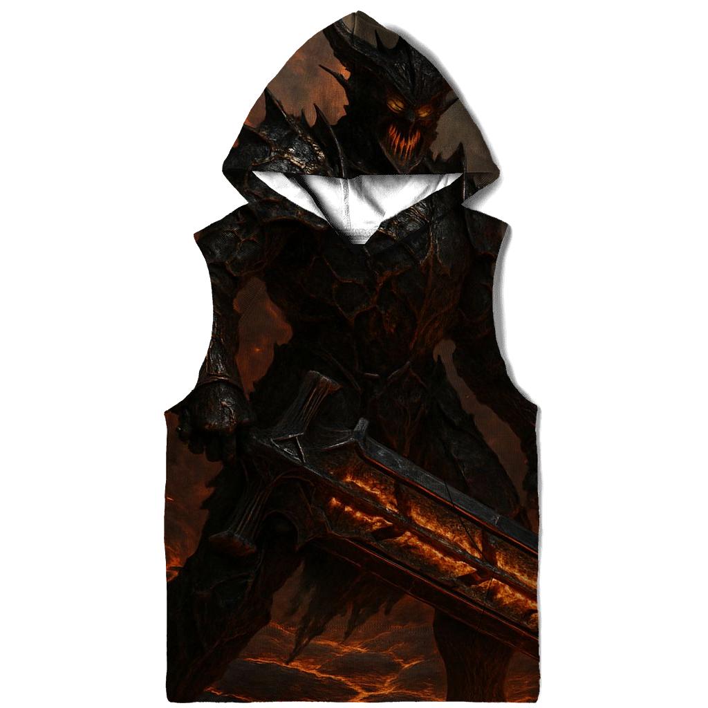 Lava Heart Cathedral Knight premium hoodies