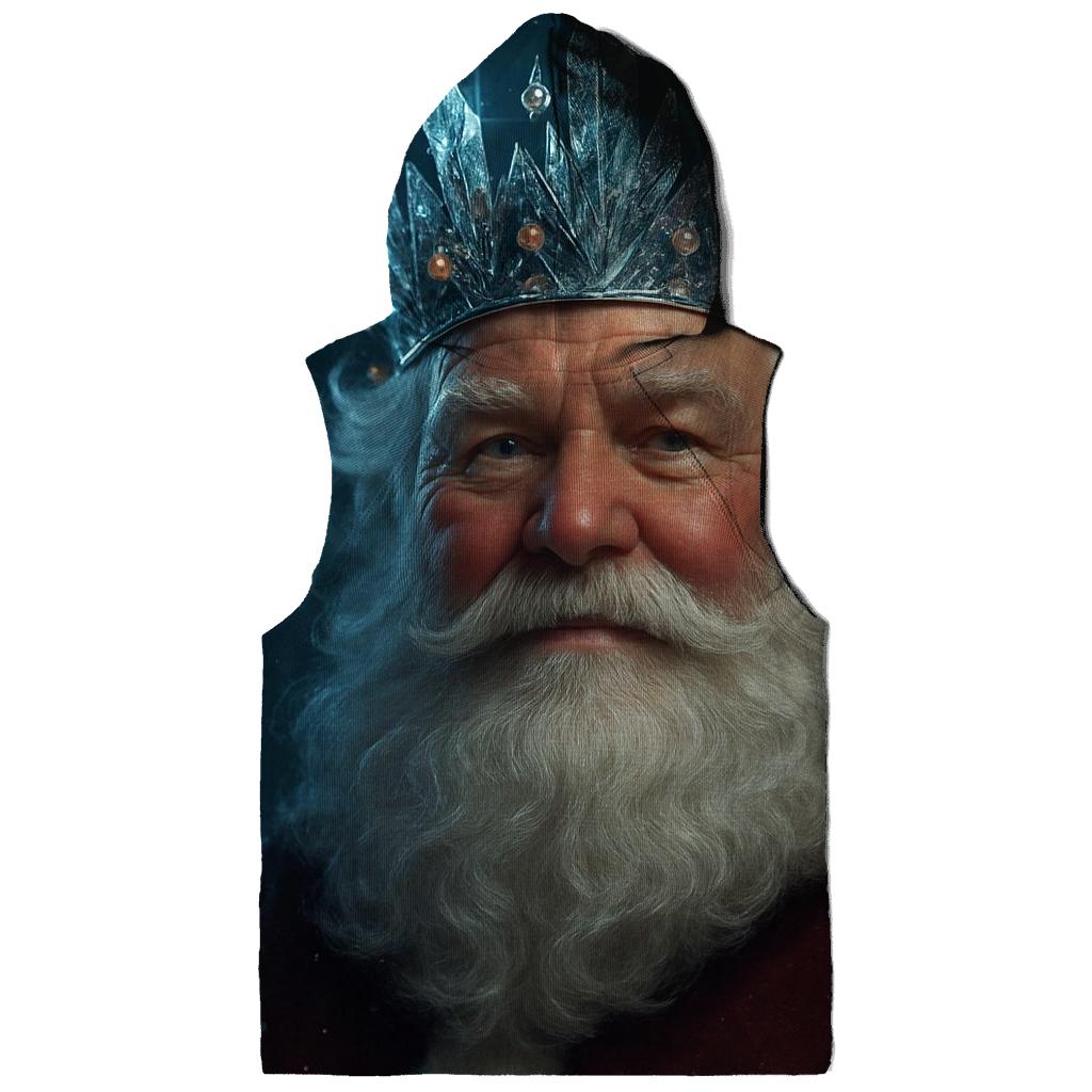 3D Hyper Real Santa Frost Crown custom hoodies