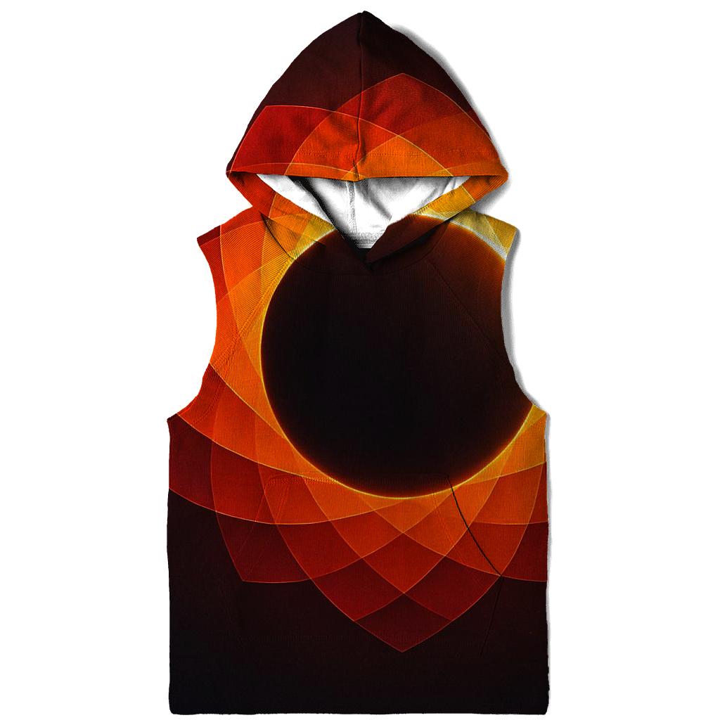 Golden Eclipse Petal Halo hoodie styles