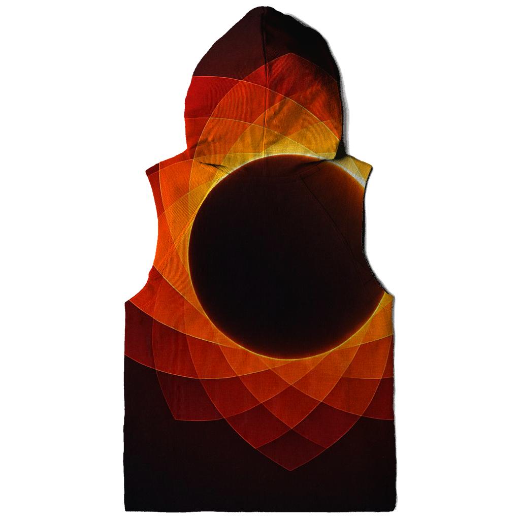 Golden Eclipse Petal Halo hoodie styles