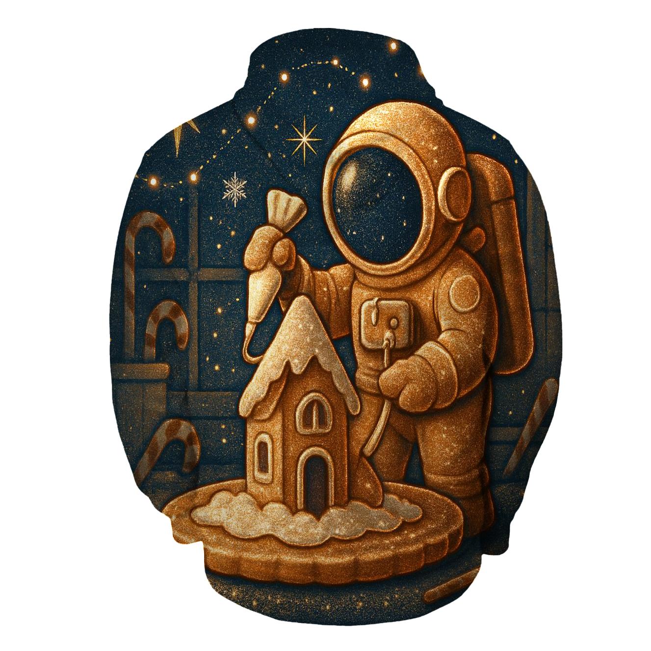 Gingerbread Astronaut Bake Off pullover hoodies