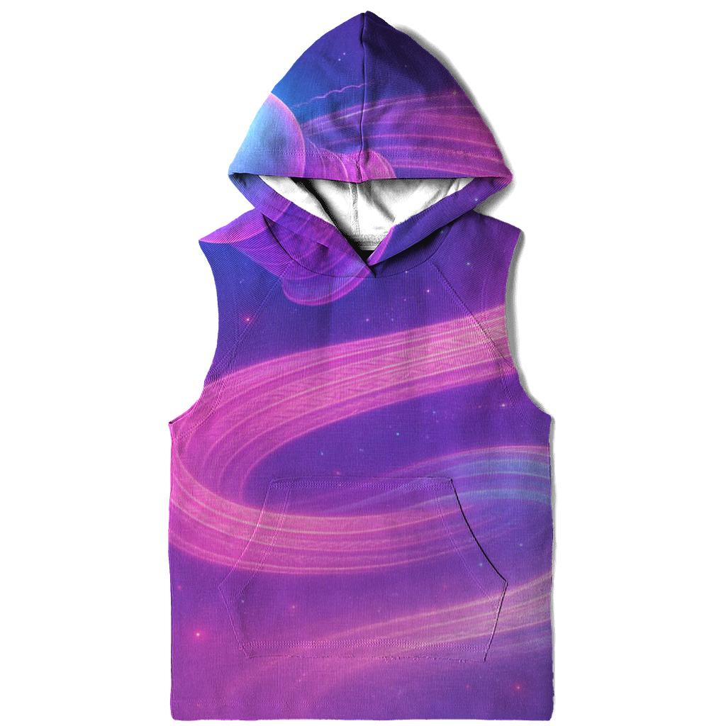 Rose Quartz Comet Loom zip-up hoodies