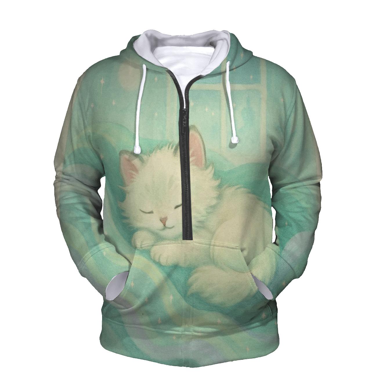 Aurora Blanket Nest Kitten hoodie styles
