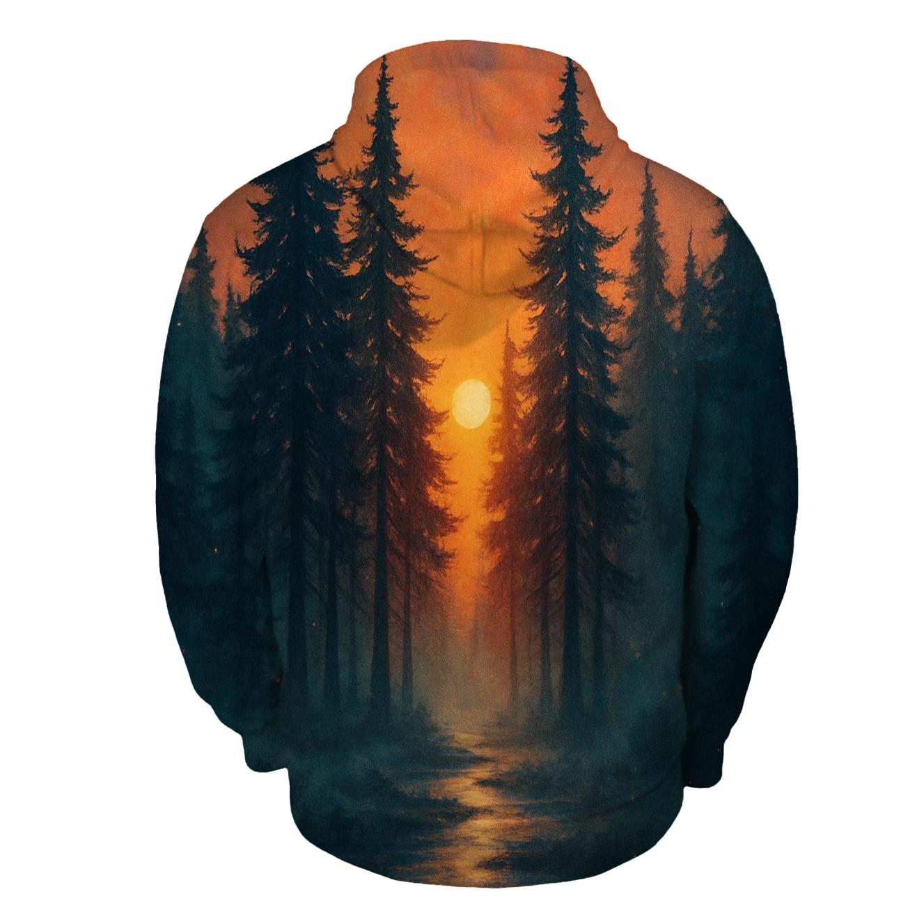 Cathedral Of Dusk Pines printed hoodies