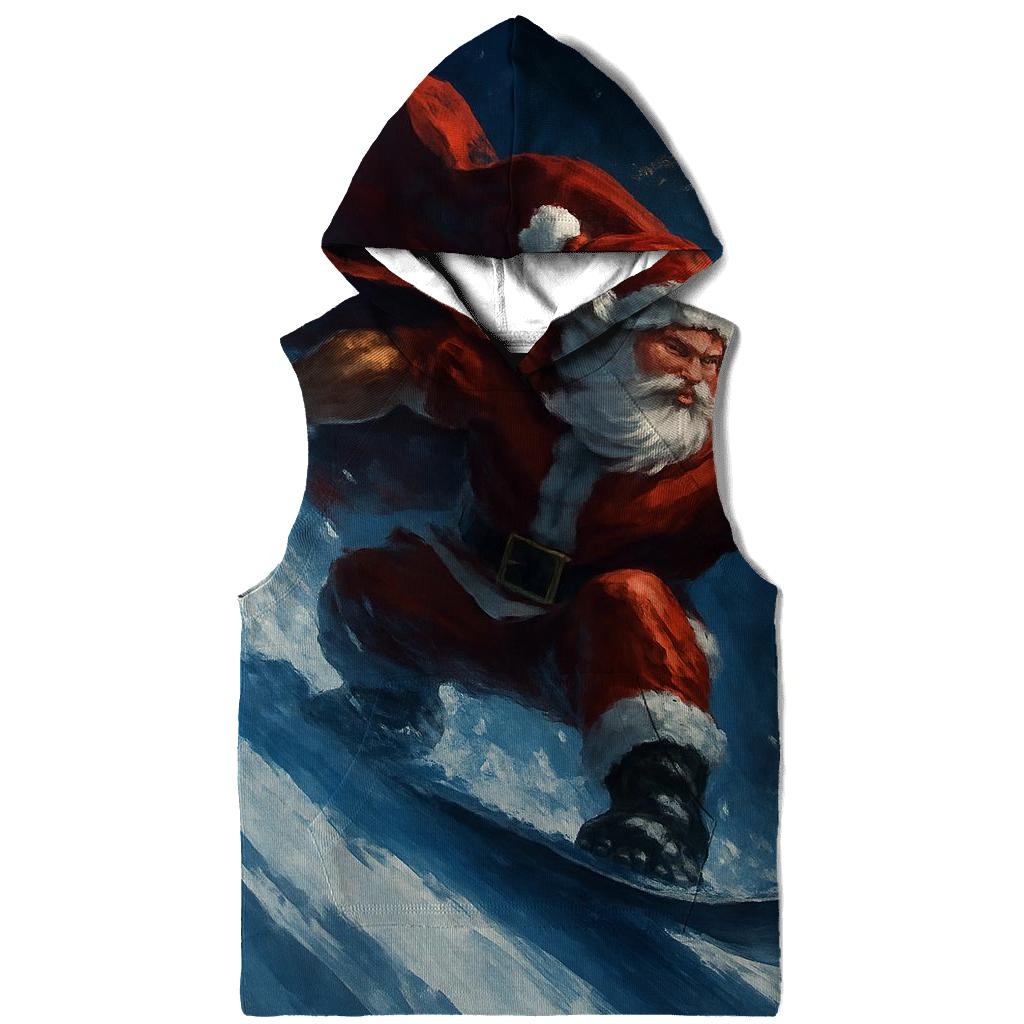 Santa Snowboard Comet Trail hoodies fashion