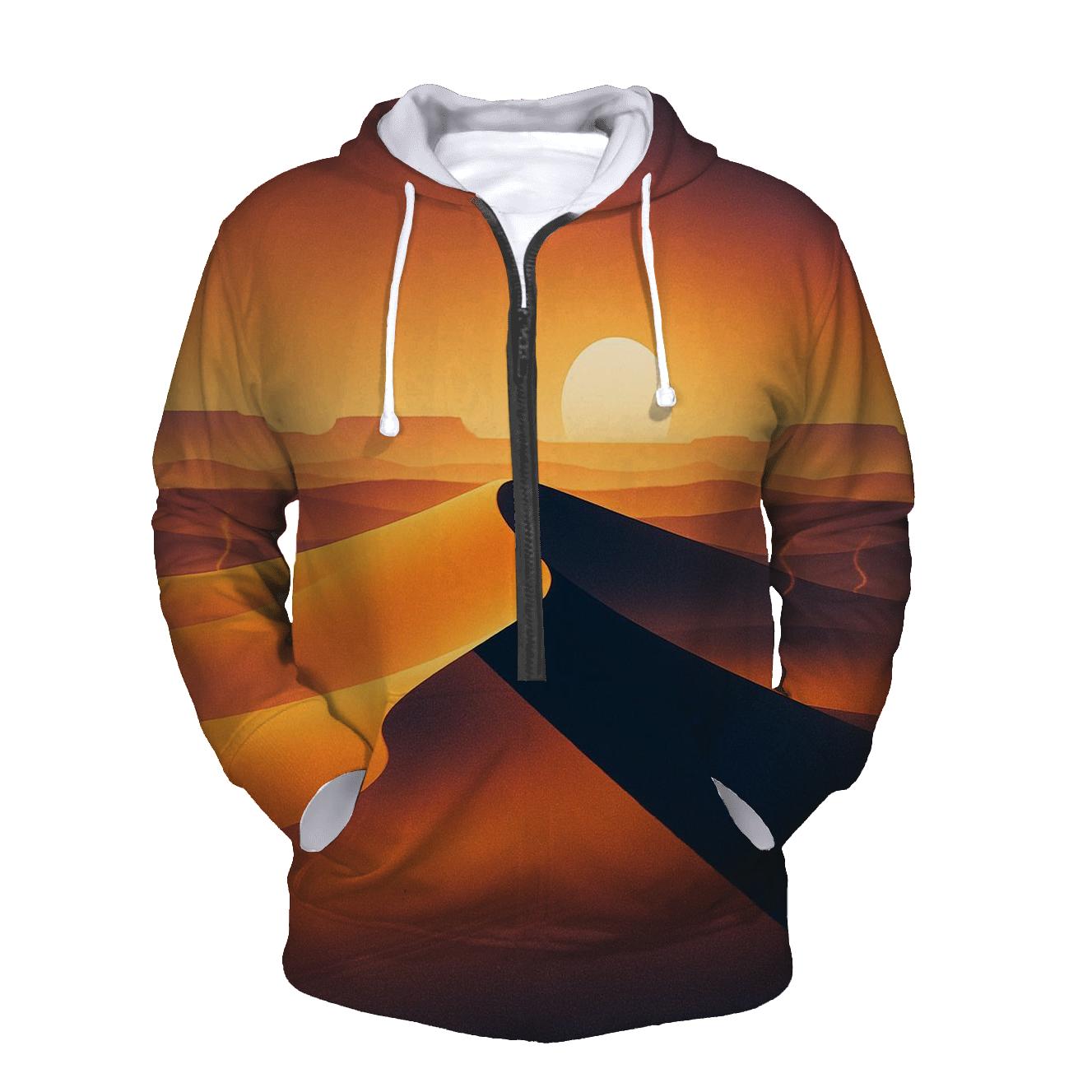 Desert Sundial Mirage hoodie styles