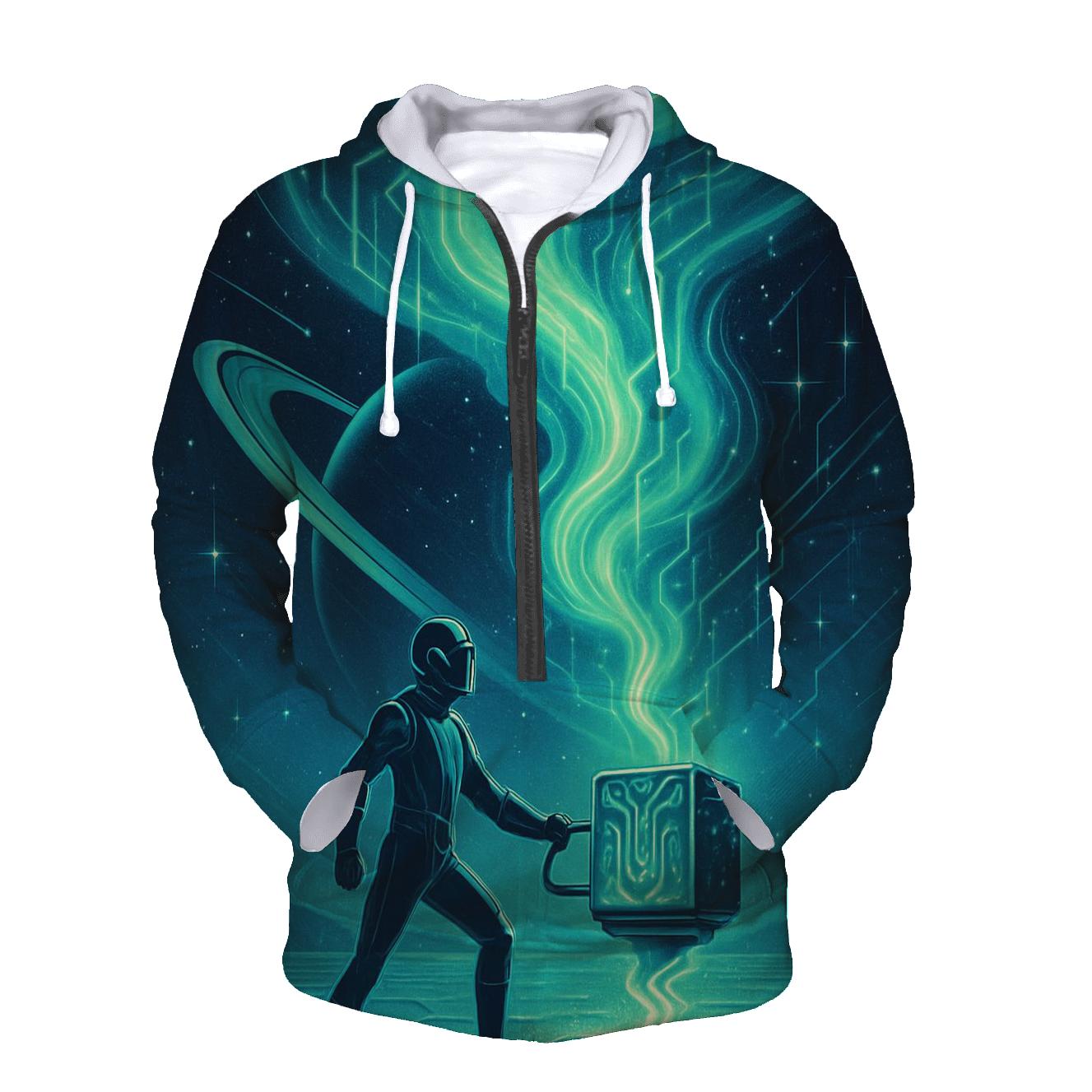Aurora Engine Over The Ice Moon hoodie styles