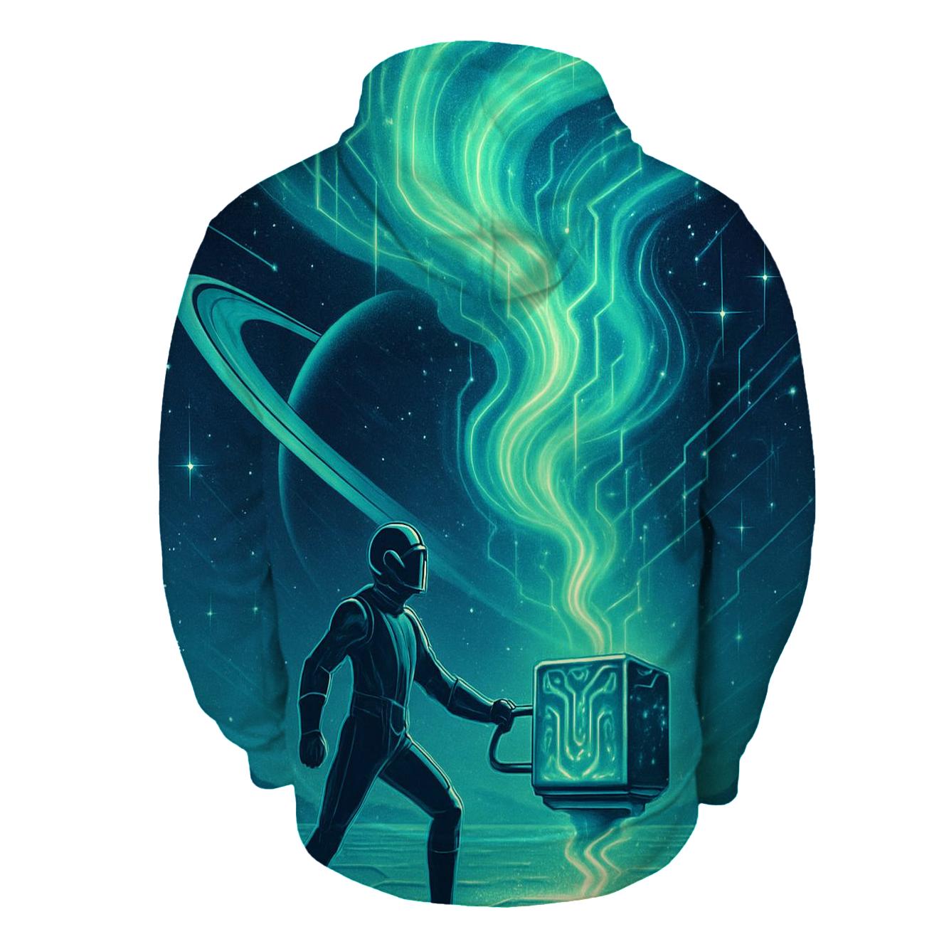 Aurora Engine Over The Ice Moon hoodie styles