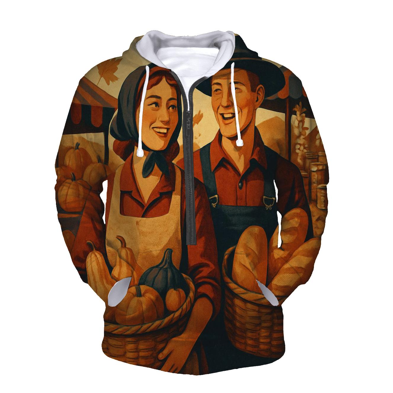 Autumn Market Basket Of Plenty hoodies fashion
