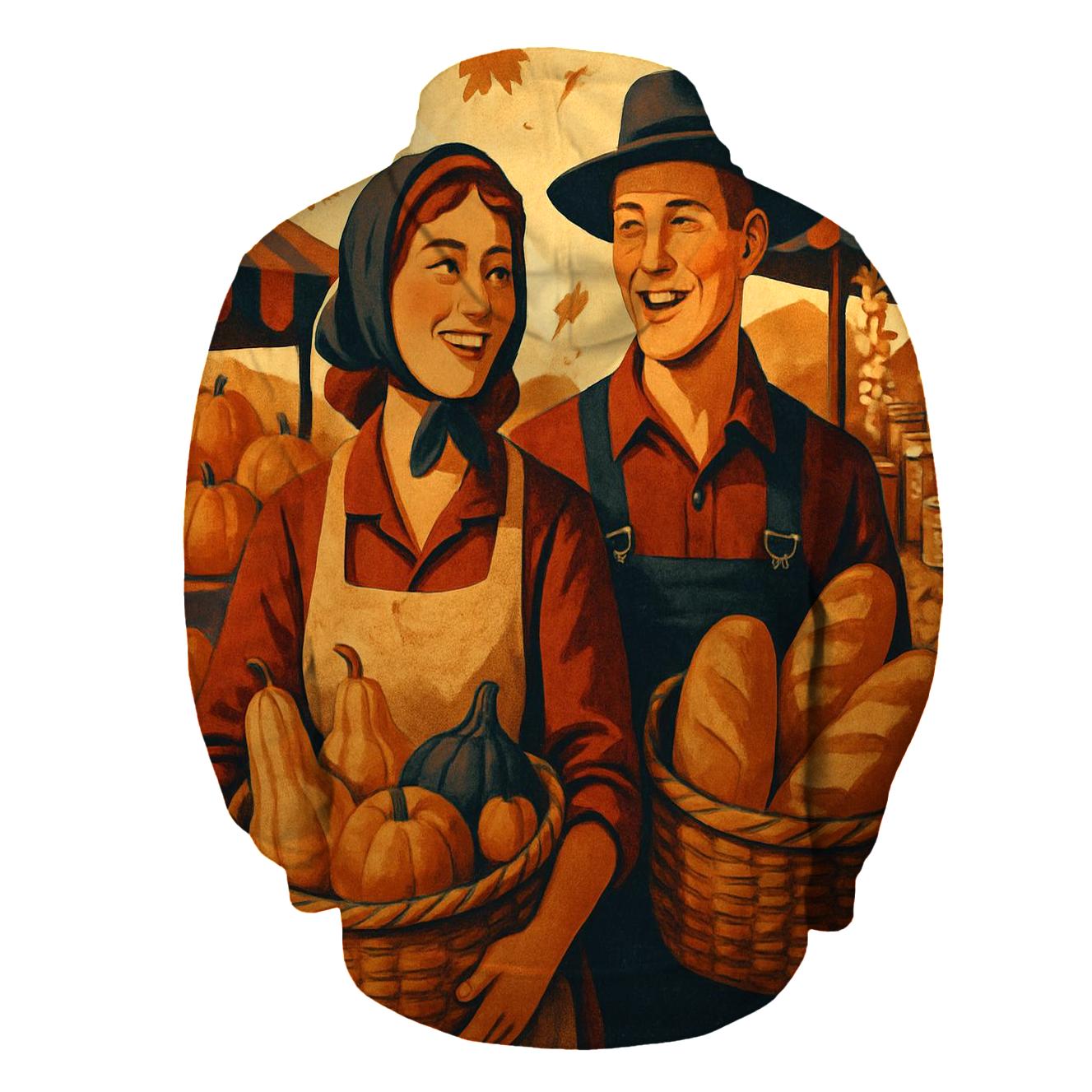 Autumn Market Basket Of Plenty hoodies fashion