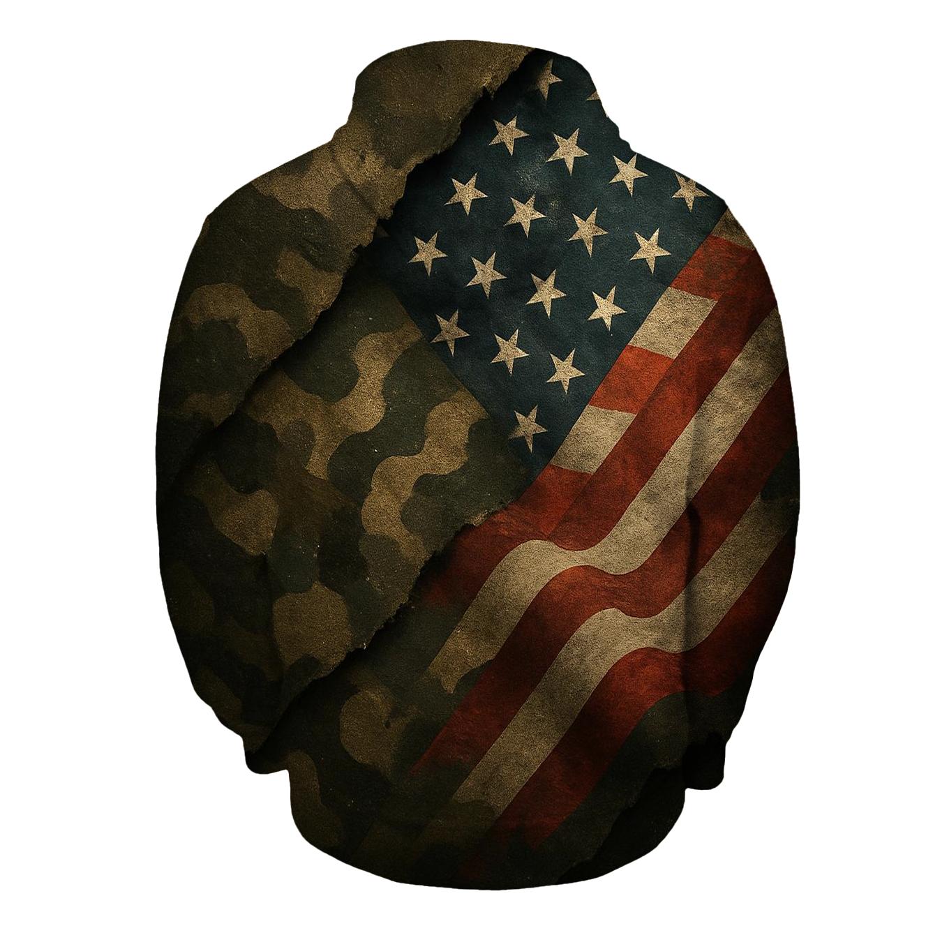 Camo Flag Recon Fusion designer hoodies
