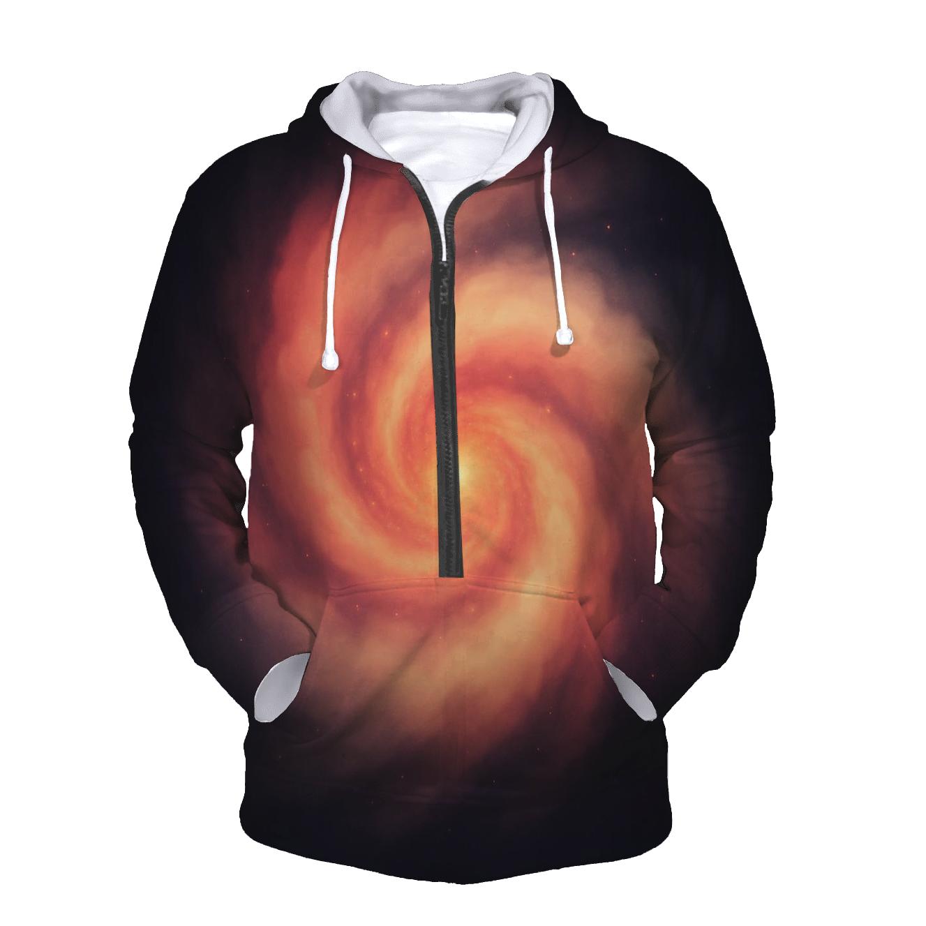 Coral Starfoam Whirlpool heavyweight hoodies