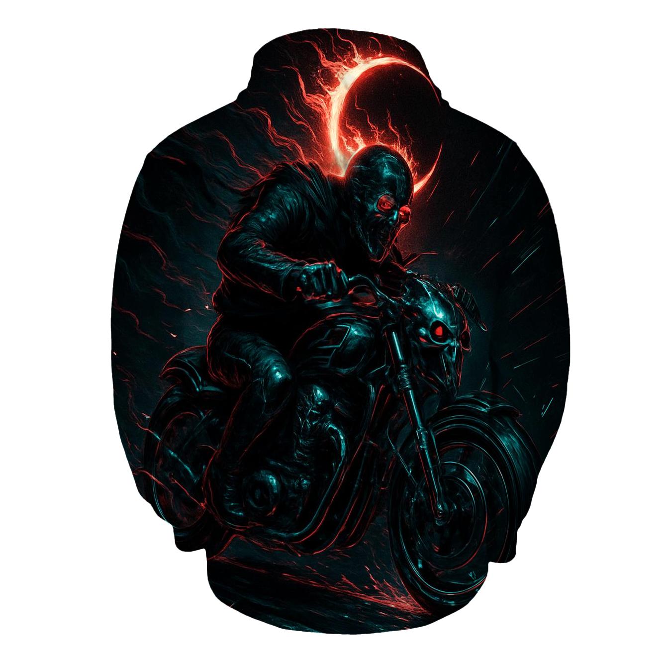 Spectral Rider Of The Iron Eclipse hoodie designs