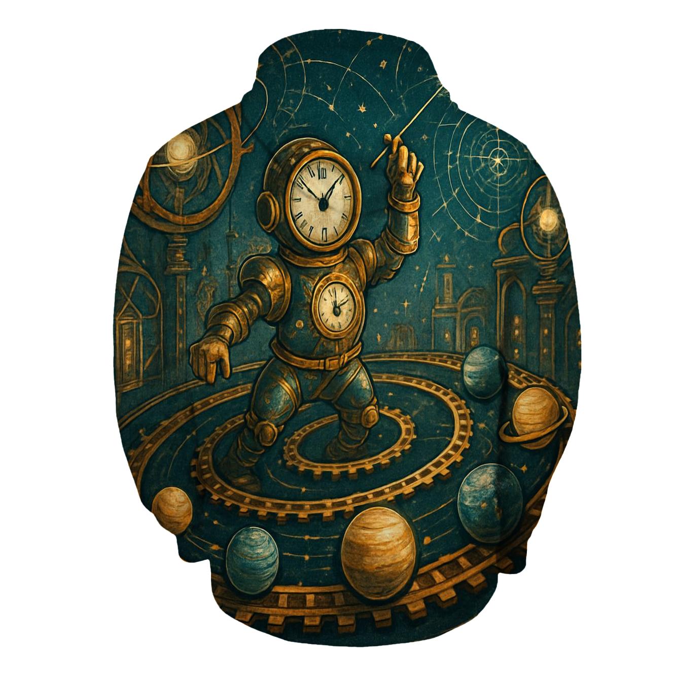 Clockwork Orbit Parade designer hoodies