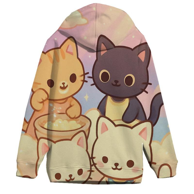 Cloud Bakery Kittens premium hoodies