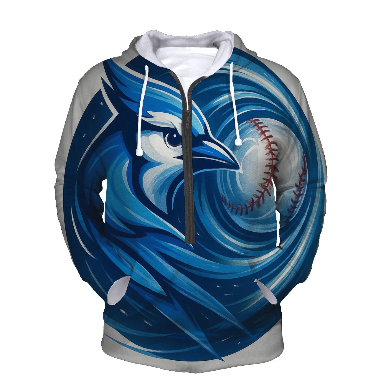 Blue Jays Wind Tunnel Fast Pitch embroidered hoodies