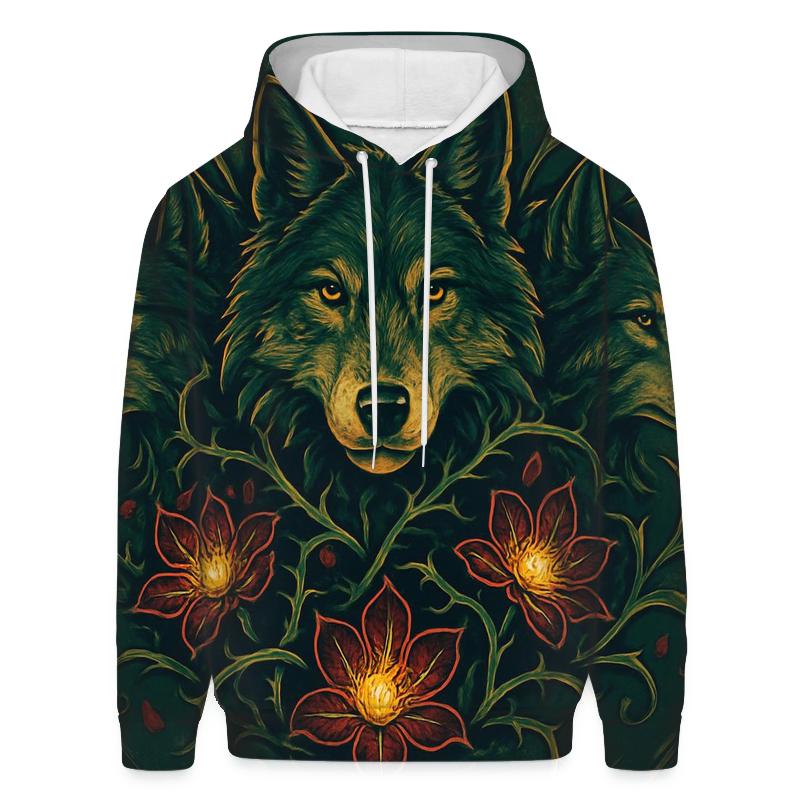 Botanical Stormpack Crest graphic hoodies