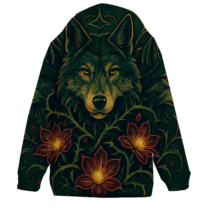 Botanical Stormpack Crest graphic hoodies