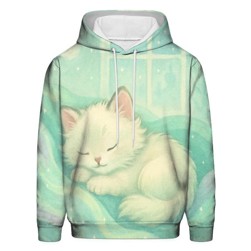 Aurora Blanket Nest Kitten custom hoodies