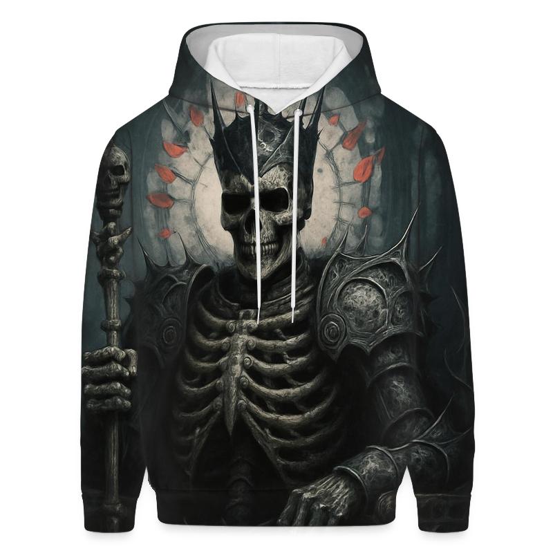 Throne Of The Bone Monarch premium hoodies