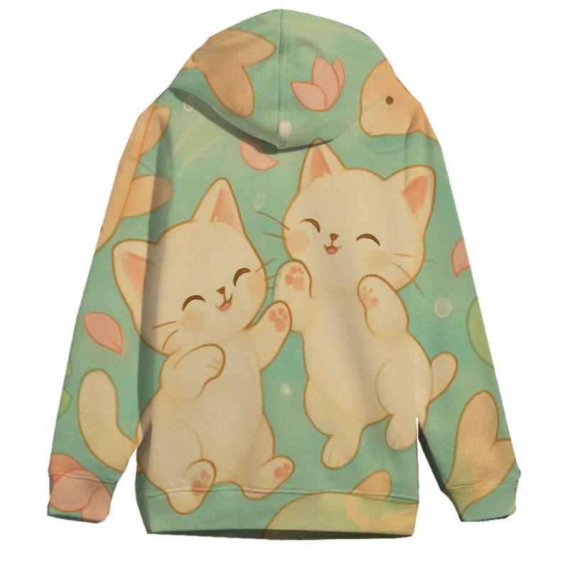 Koi Pond Dream Kittens hoodie designs