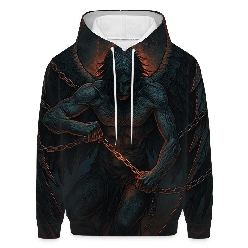 Seraph Of Chains And Cinders zip-up hoodies