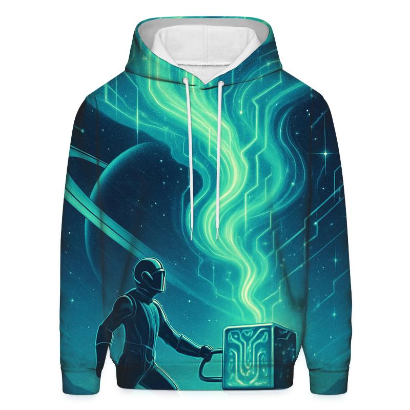 Aurora Engine Over The Ice Moon hoodie trends