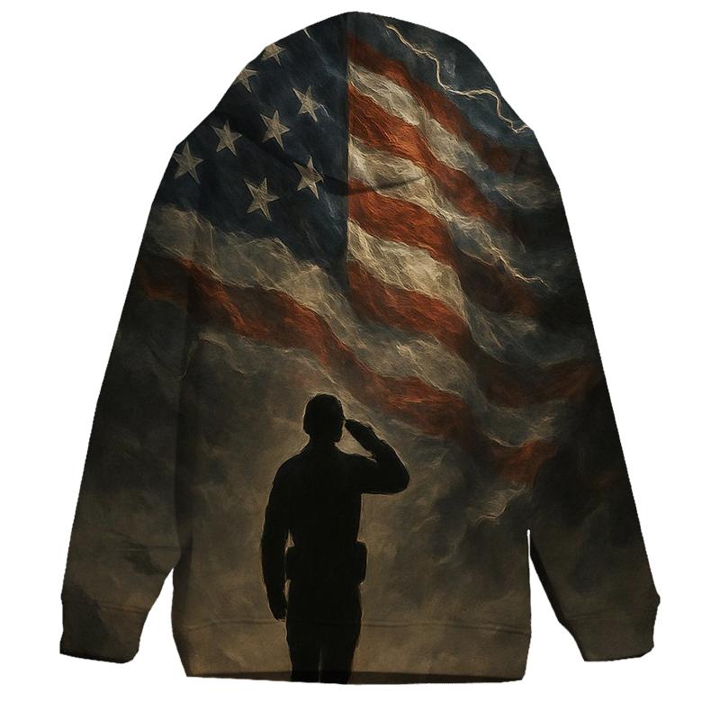 Liberty Vigil Under Stormlit Stripes hoodie trends