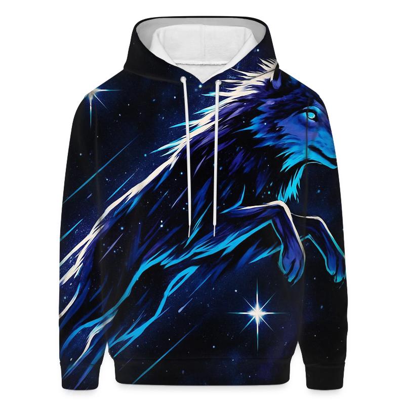 Meteor Fur Phantom Wolf hoodies fashion