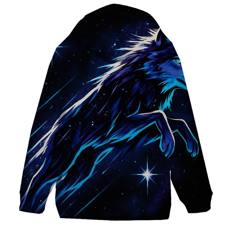 Meteor Fur Phantom Wolf hoodies fashion