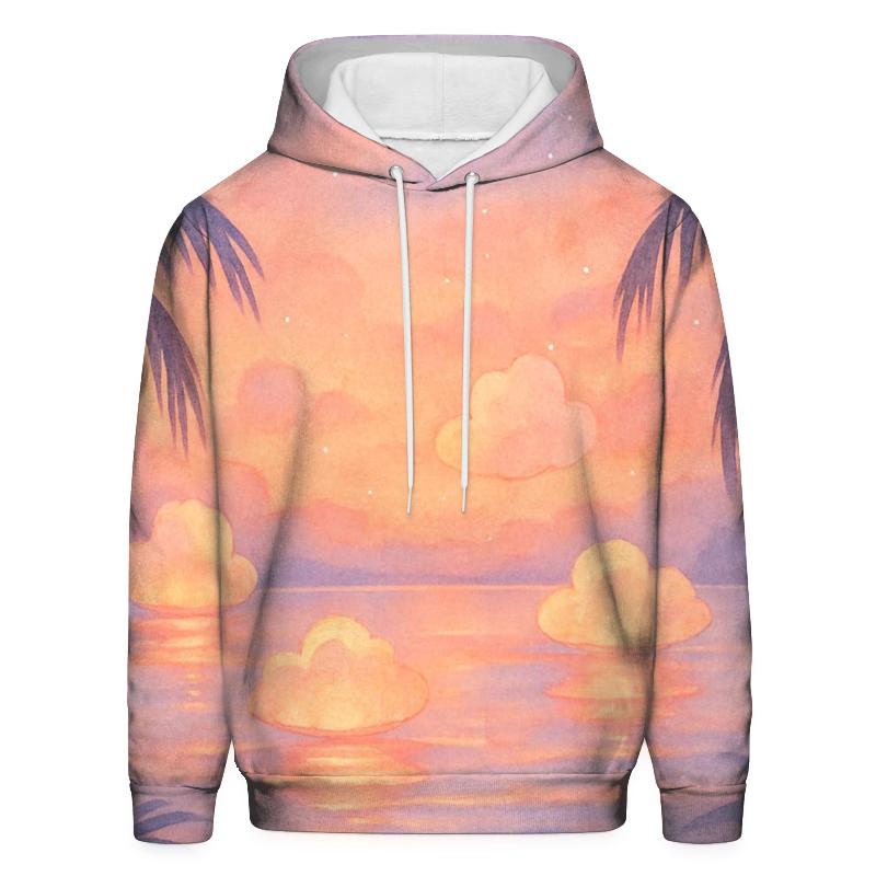 Lagoon Of Floating Lantern Clouds hoodie designs