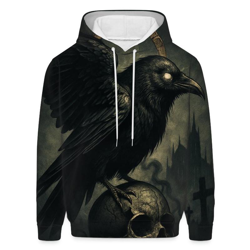 Raven Of The Severed Halo premium hoodies