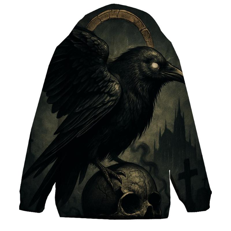 Raven Of The Severed Halo premium hoodies