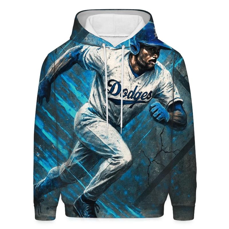Graffiti Diamond Night Run printed hoodies
