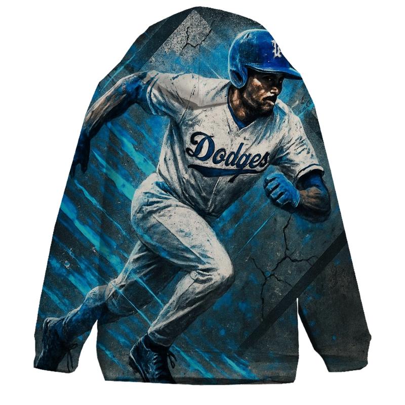 Graffiti Diamond Night Run printed hoodies