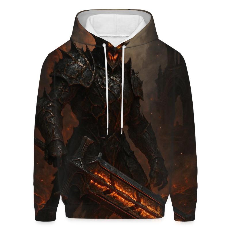 Lava Heart Cathedral Knight hoodie designs