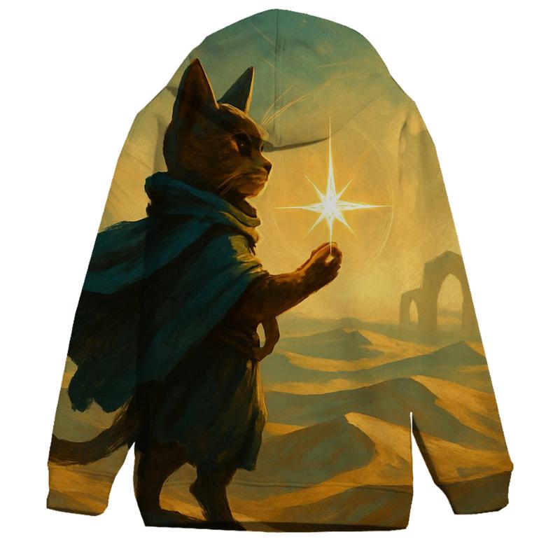 Desert Mirage Nomad Cat heavyweight hoodies