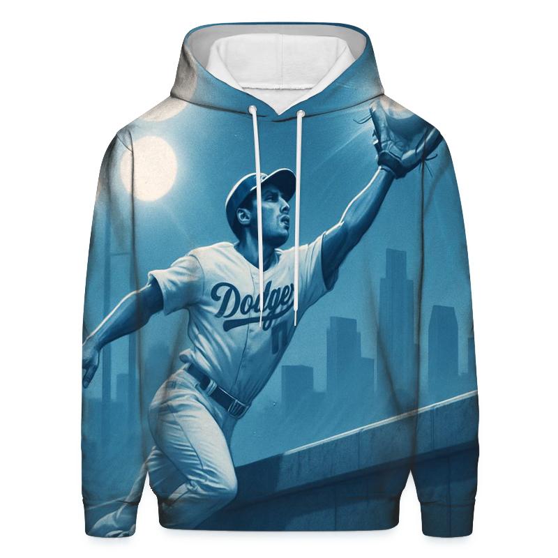 Rooftop Catch Under Floodlight Moons hoodie trends