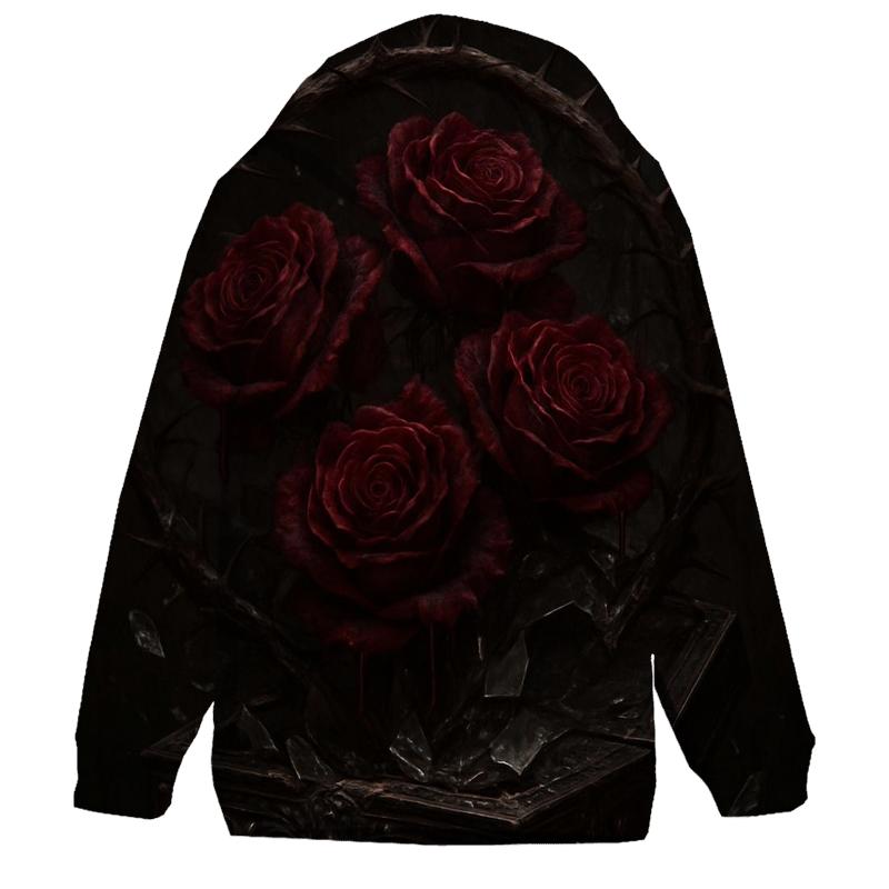 Rose Thorn Reliquary Of Ruin graphic hoodies