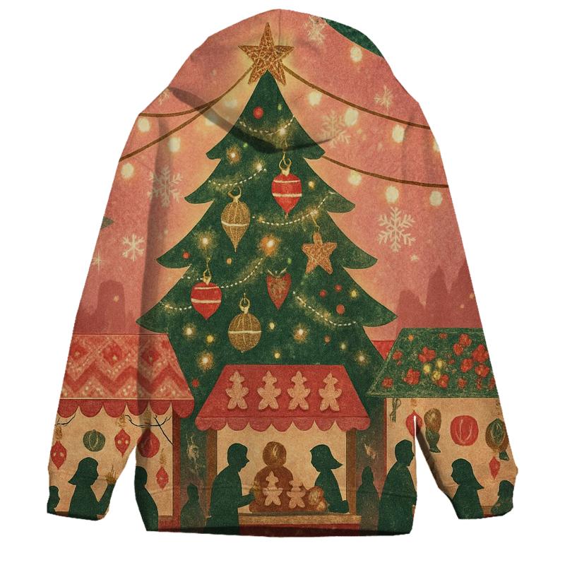 Christmas Tree Night Market hoodie trends
