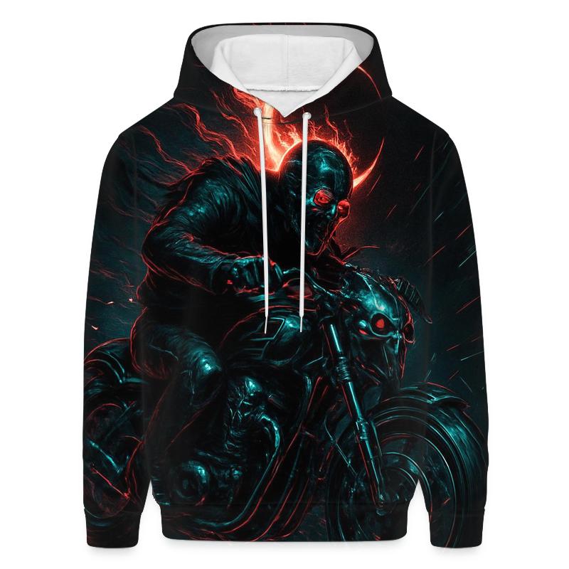Spectral Rider Of The Iron Eclipse pullover hoodies