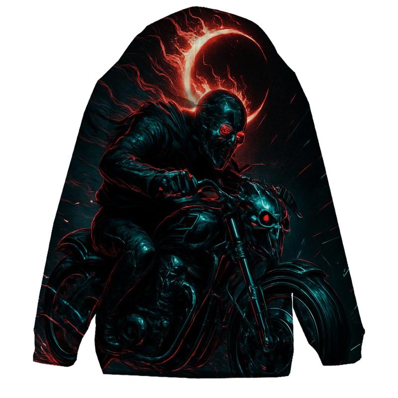 Spectral Rider Of The Iron Eclipse pullover hoodies