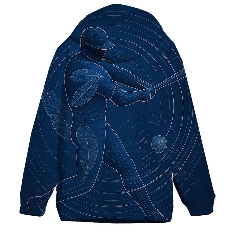 Blueprint Motion Blue Jays Swing hoodies fashion