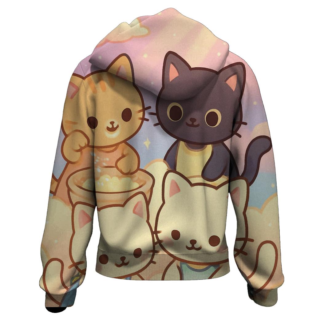 Cloud Bakery Kittens hoodie styles